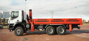mobile crane / swing-arm / loading