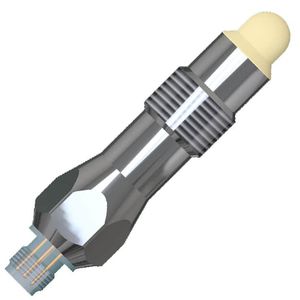 capacitive level sensor / conductive / for liquids / stainless steel