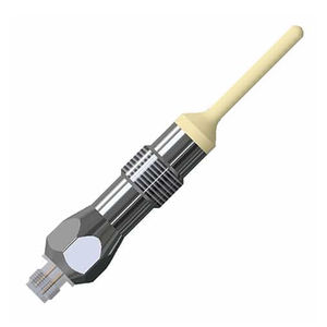 capacitive level sensor / conductive / for liquids / stainless steel