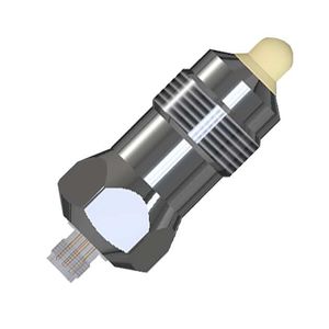 capacitive level sensor / conductive / for liquids / stainless steel