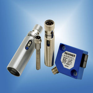 diffuse reflective photoelectric sensor / reflex type / cylindrical / rectangular