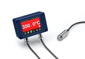digital pyrometer / fixed / shortwave / for reflective metal