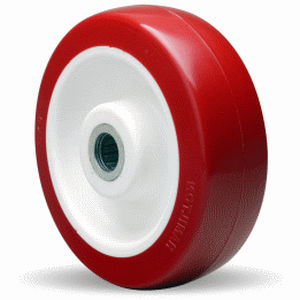 wheel with solid tire / polyurethane / polypropylene