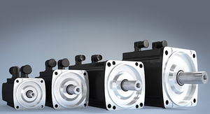 AC servomotor / synchronous / permanent magnet / compact