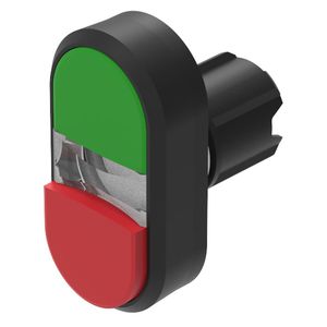 touch pushbutton / multipole / illuminated / double