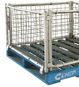 metal pallet box / wire mesh / storage