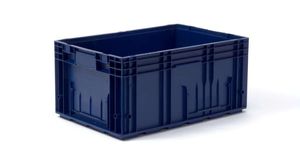 plastic crate / transport / for the automotive industry / stacking