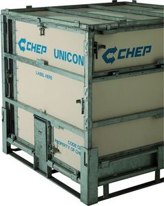 plastic IBC container / folding / storage