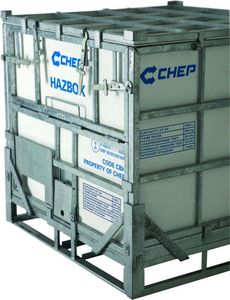 steel IBC container / storage