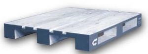 wooden pallet / Euro / transport / conductive