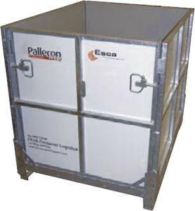 metal crate / transport / folding
