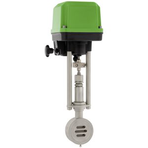 sliding gate valve / regulating / for chemical products / stainless steel