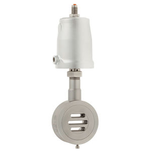 sliding gate valve / shut-off / flange / stainless steel