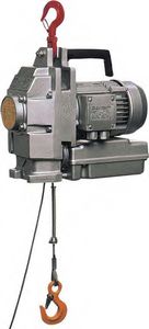 electric winch / lifting / for cable pullers / portable