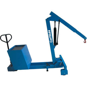 mobile crane / adjustable / folding / counterbalanced