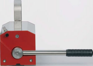 manually switched permanent lifting magnet / for flat and cylindrical loads / compact