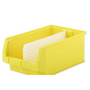 polypropylene picking bin / steel / storage / for small parts