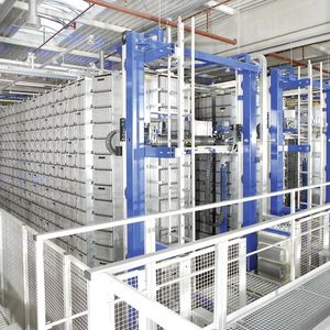 vertical storage carousel