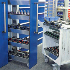workshop shelving / storage warehouse / light-duty / for tools
