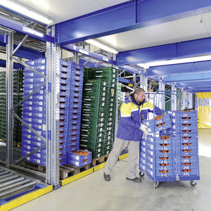 pallet shelving / storage warehouse / for heavy loads / box