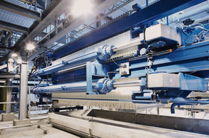 frame filter press / platform / automatic