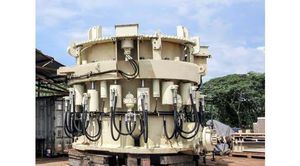 cone crusher / stationary / secondary / for mineral material