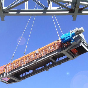 belt feeder / automatic / for sand / for conveyor belts