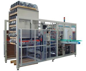 automatic palletizer / crate / bottle