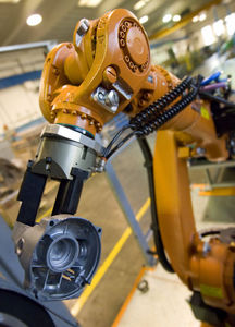 robotic handling cell / for grinding machines