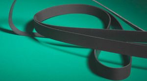 flat transmission belt / rubber / for heavy-duty applications