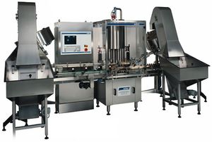 multi-head capping machine / automatic / bottle-top / bottle