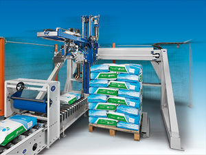 layer palletizer / Cartesian / bag / automatic