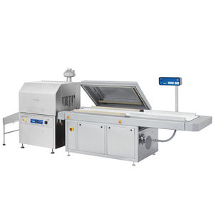 automatic packing machine / vacuum / with shrink tunnel / bell type