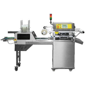 linear array tray sealer / automatic / with modified atmosphere packaging