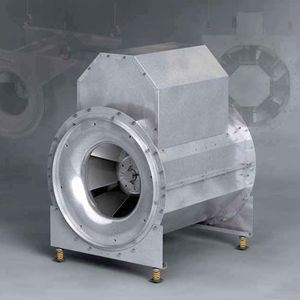 mixed-flow fan / belt-driven / industrial / EC motor