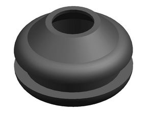 rubber cable grommet / open