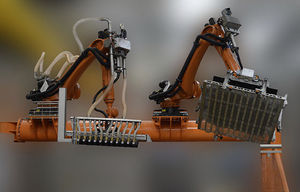 robotic loading cell / unloading