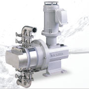 food product pump / electric / diaphragm / sanitary