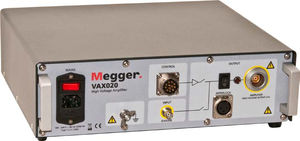 power amplifier / rack-mount / high-voltage