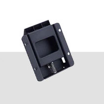 push-to-close latch / slide / flush
