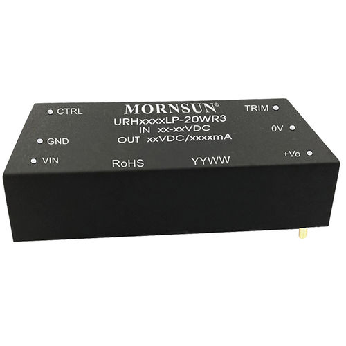 DIP DC DC Converter URH LP 20WR3 Series MORNSUN Guangzhou Science