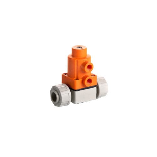 Diaphragm Valve Dv Divatec Sl With Handwheel Pneumatically