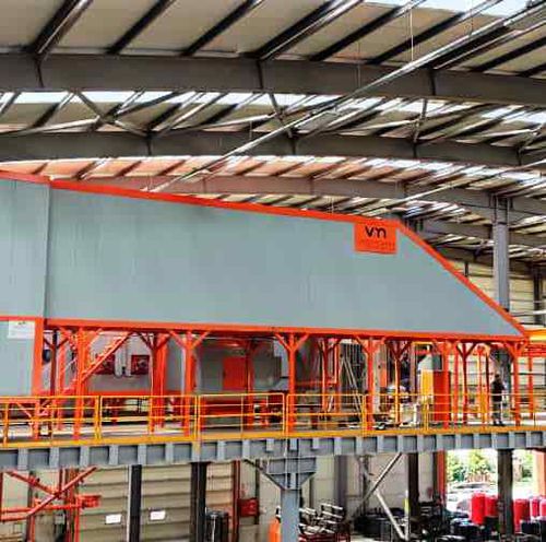 Manual Powder Coating Line VMAUTO VOGAMAKINA INDUSTRIAL PLANTS