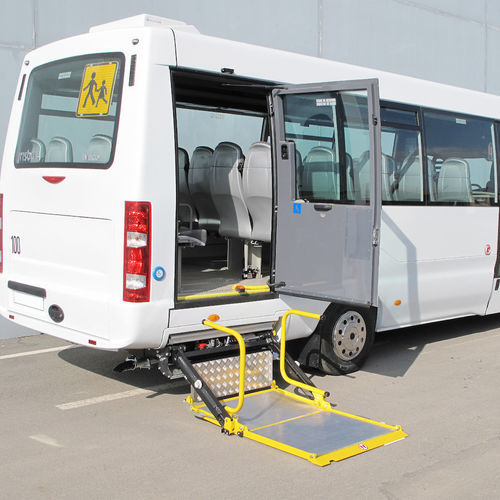 Foldable Lift Gate Dh Ch Dhollandia Van For Wheelchair