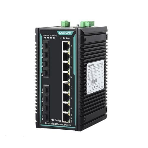 Managed Switch MISCOM8216PTP 4XGF 4GF 8GT Wuhan Maiwe Communication