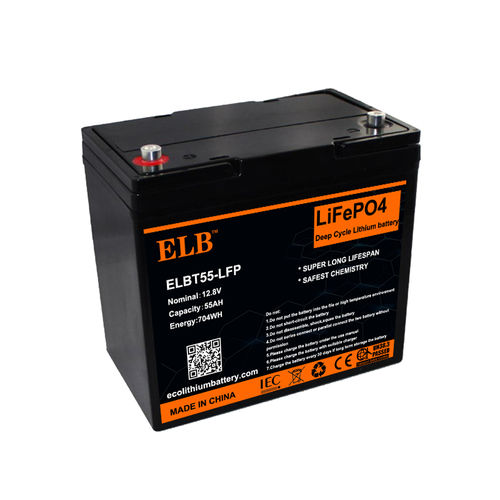 Lithium Ion Battery ELB Energy Group Rectangular 12 V IEC