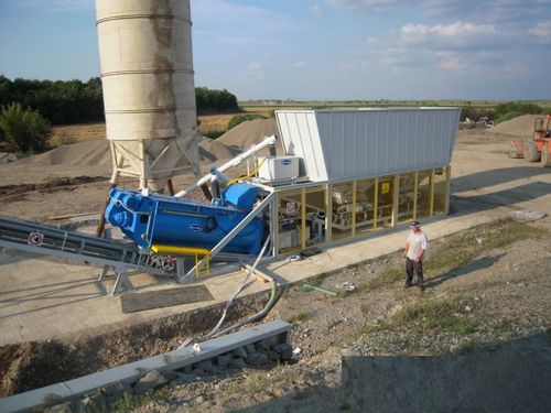 Stationary Concrete Batching Plant Mc Series Betonmec Srl Continuous