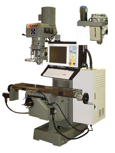 3-axis CNC vertical knee mill 31 x 14.5 x 4" | 3VK 2+1 Atrump Machinery
