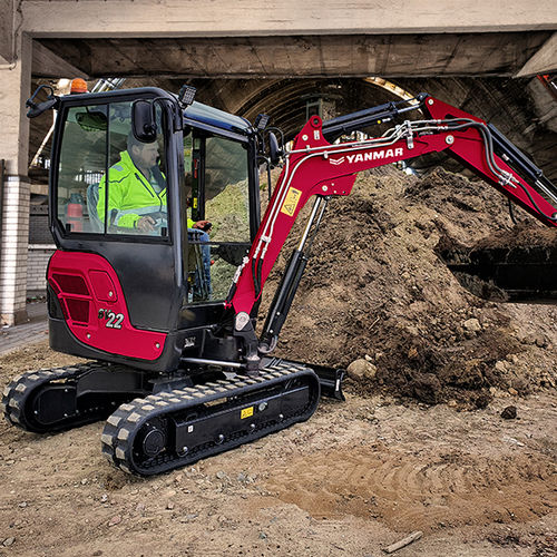 Mini Excavator Sv Yanmar Compact Equipment Emea S A S Crawler