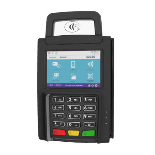 Contactless Payment Terminal Lane Le Ingenico Pin Pad